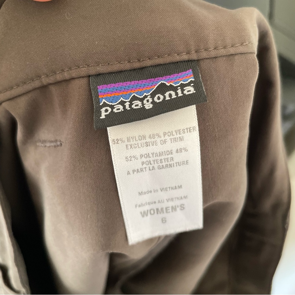 Patagonia Women’s Brown Skort Size 6 - Picture 6 of 10